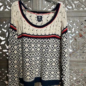 AE American Eagle wool blend chunky oversized sweater